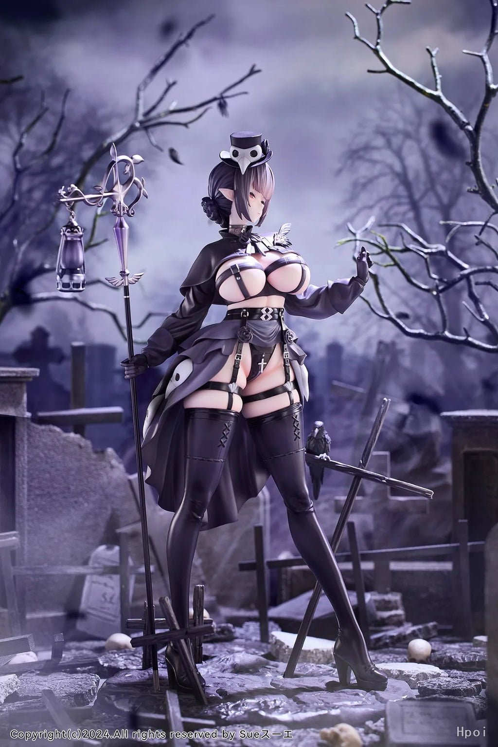 In Stock HanaBee Plague Doctor KARA 1/6 Sexy Girl Animation Action Figure Toy Gift Model Collection