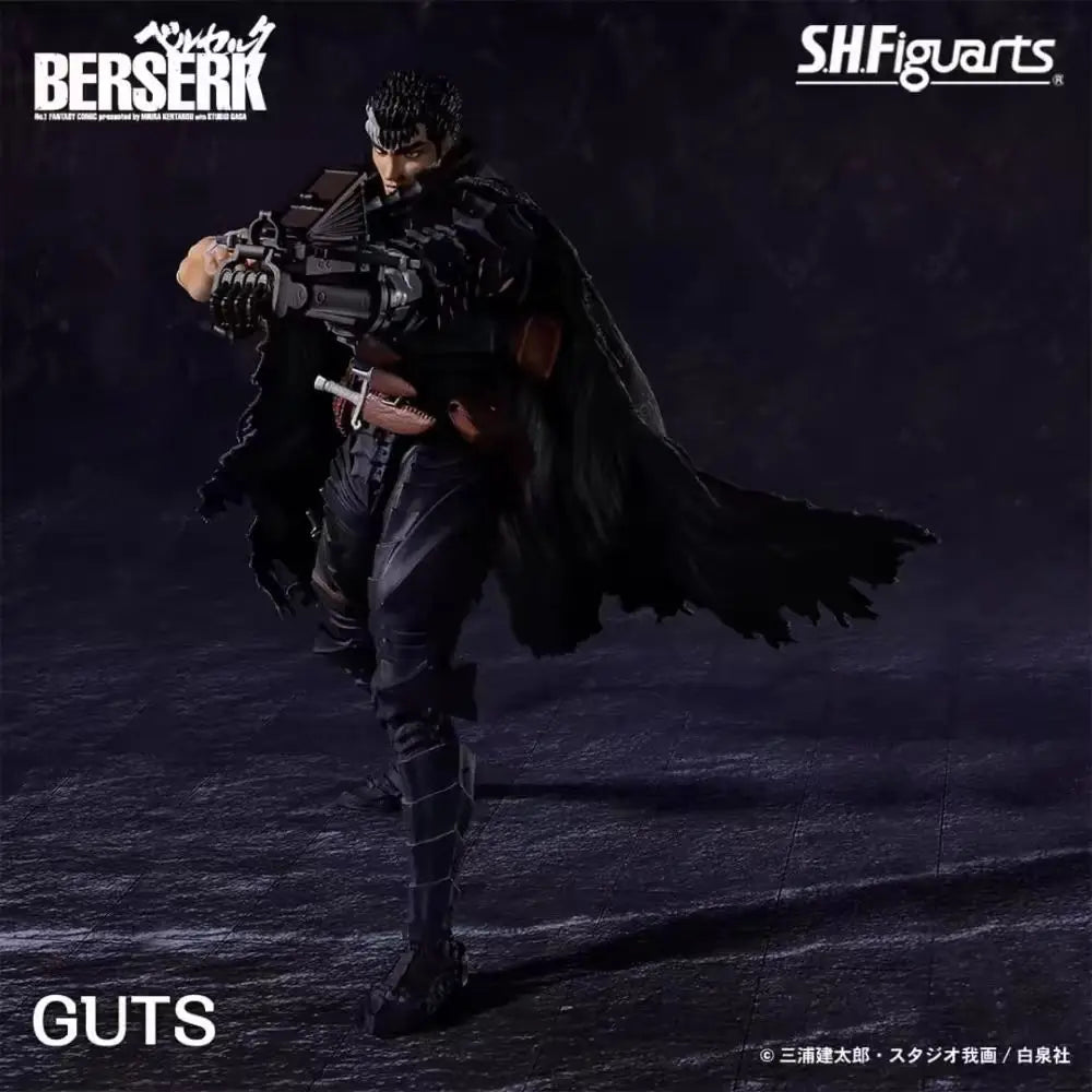Bandai Berserk Anime Figure Guts Action Figure Toys for Boys Girls Kids Christmas Gift Collectible Model