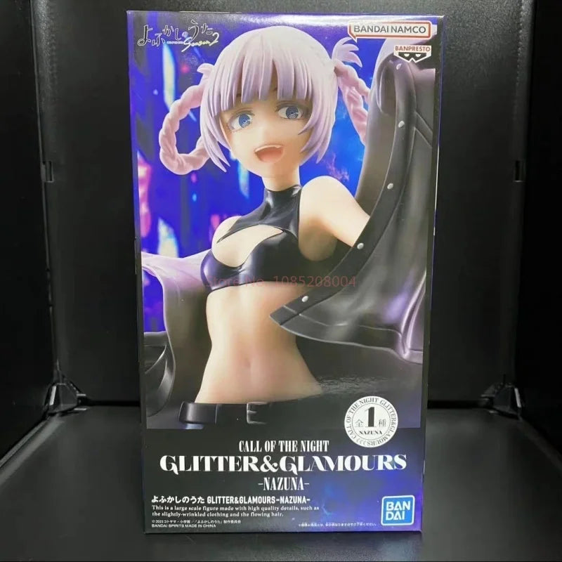 Neue Original Banpresto Glitter &amp; Glamours Yofukashi No Uta Nanakusa Nazuna Figur Anime Modell Desktop Dekoration Spielzeug Geschenk