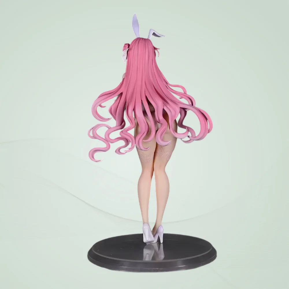 Dorothy Bunny Girl Anime Figure Standing Lace Pink Hair Pvc Model Game Peripheral Desktop Decoration 27Cm Adult Collectors