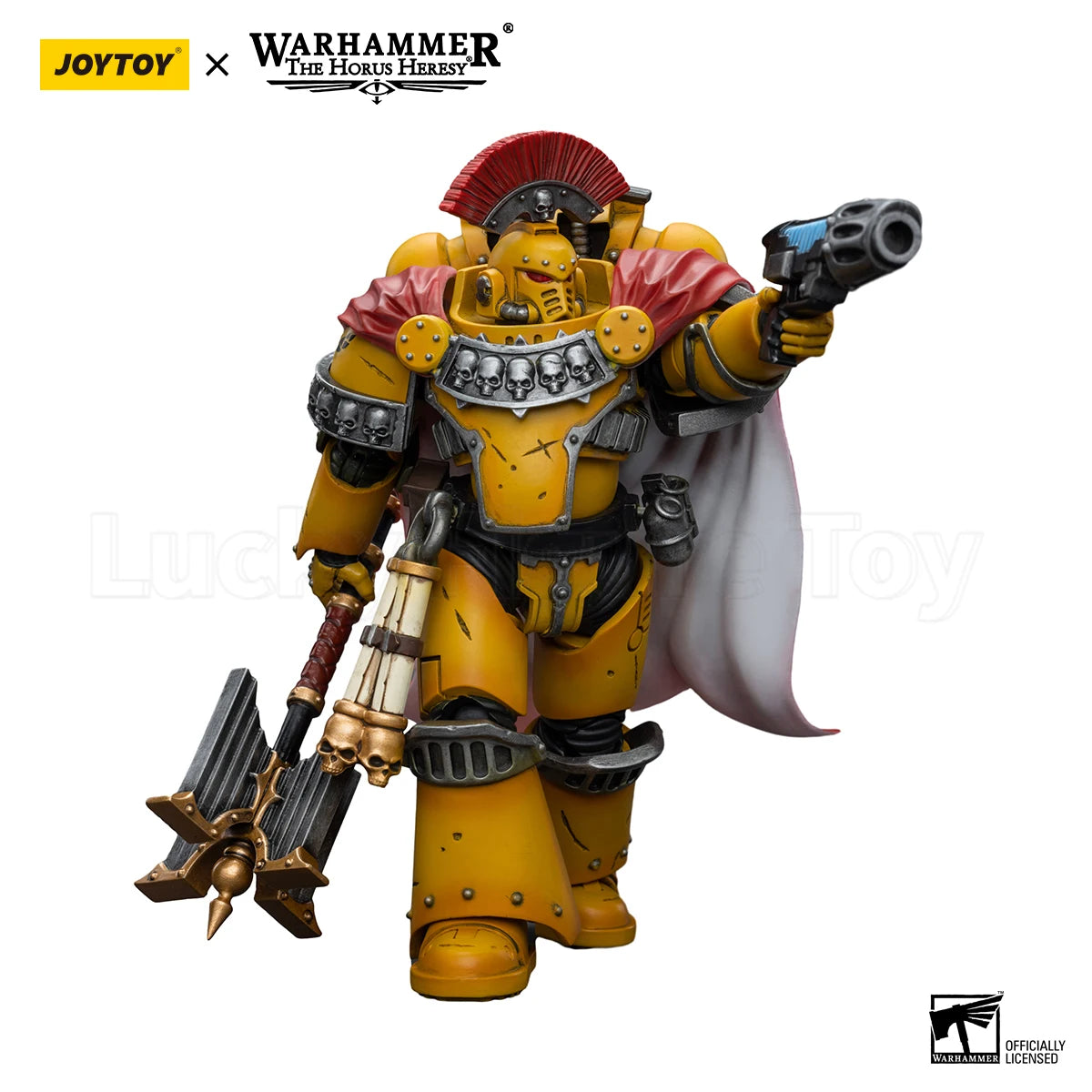 【Original】JOYTOY 1/18 Action Figure Warhammer 40K Imperial Fists Legion Chaplain Consul  Mklll Despoiler Legionaries Model Toy