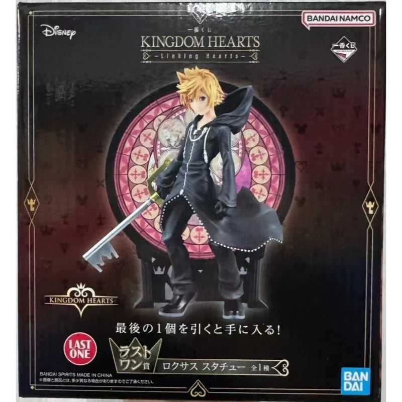 BANDAI Ichiban Kuji Kingdom Hearts Linking Hearts Prize A Sora Statue Last One Prize Roxas Statue Figure Collectible Toys Gift