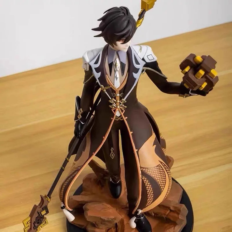 Genshin Impact Zhong Li Anime Pvc Action Figure High-Quality Collectible Doll Home Decoration Ideal Gift For Genshin Impact Fans