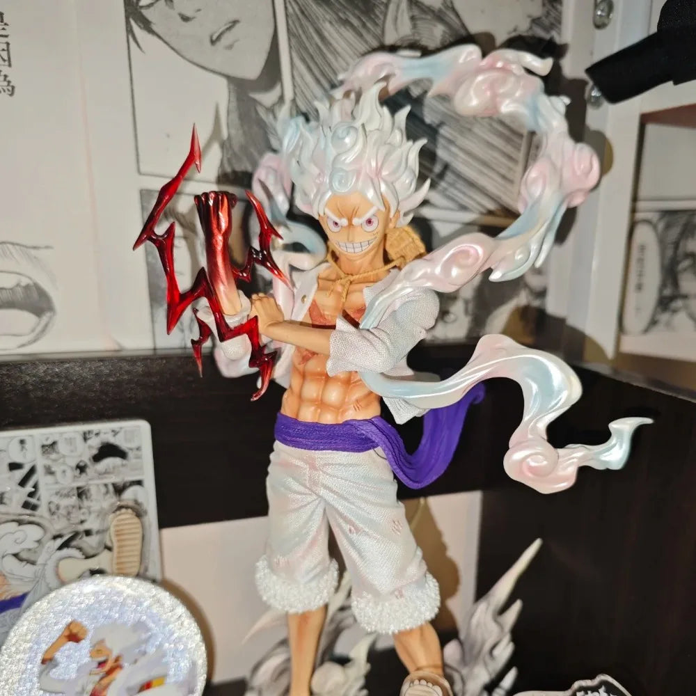 25 см аниме фигурка 5 Gear Luffy One Piece фигурка Nika Luffy фигурка PVC статуя колекционерски модел играчки подаръци