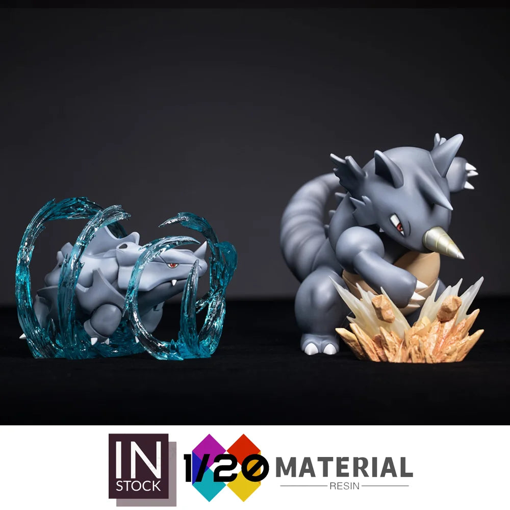 [IN STOCK] 1/20 Resin Scale World [UNOVA] - Rhyhorn & Rhydon & Rhyperior
