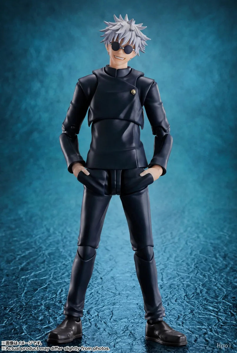 【In Stock】Original BANDAI SPIRITS S.H.F Jujutsukaisen Satoru Gojo Anime Action Figure Toy Model