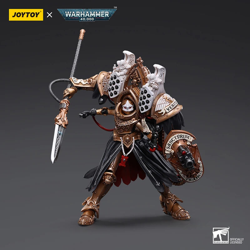 In Stock JOYTOY Warhammer 40k Adepta Sororitas Abbess Sanctorum Morvenn Vahl Action Figure Model Toys