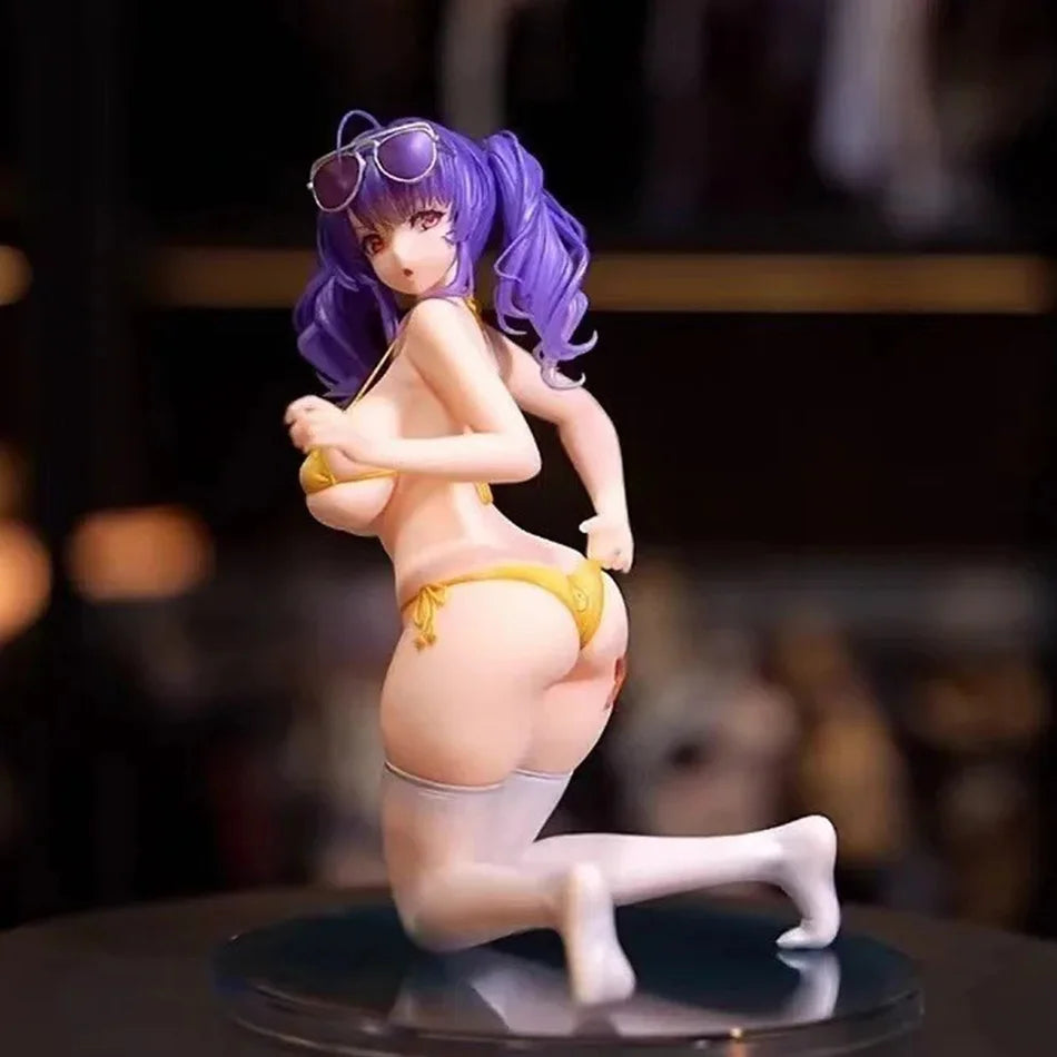 Azur Lane Pola 1/7 Scale Seaside Coincidence Swimsuit Version PVC Action Figure Model Toy Collectible Gift