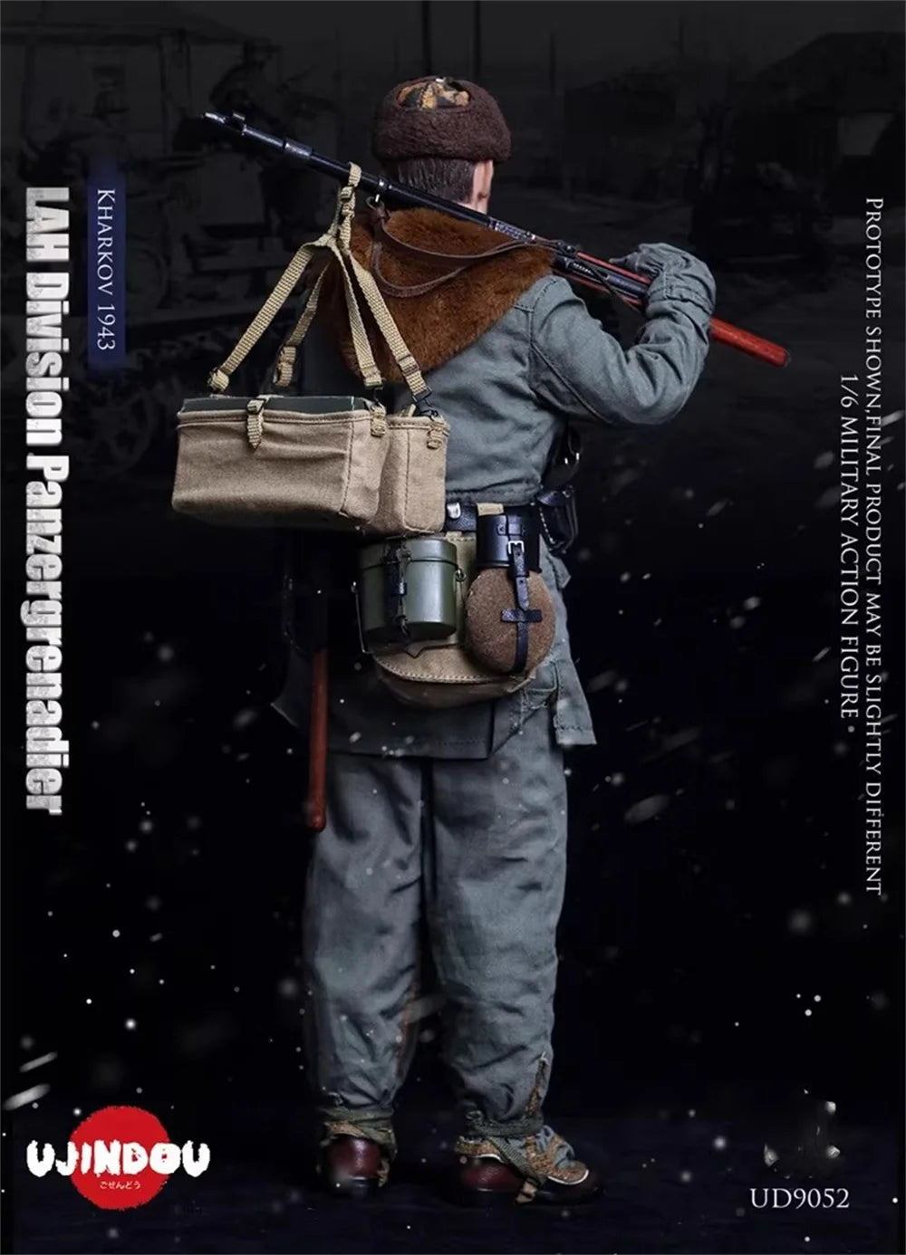 In Stock For Sale 1/6 UJINDOU UD9052 Soldier Doll Full Set Moveable Action Figure About 12" Gift For Fan Collect