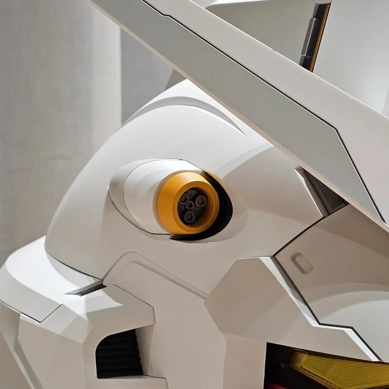 RX-78-2 Ganso Yuan Zu Mobile Suit Helmet Wearable Luminous Helmet Cos Comic Exhibition Model Figures Decorative Gift Collectible