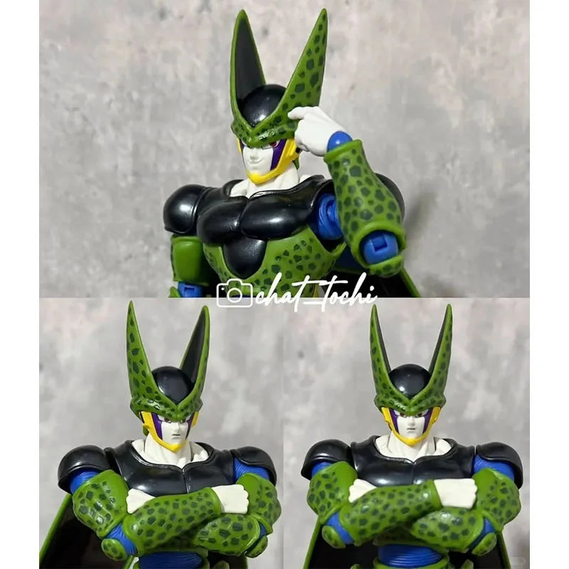 KW Studio Cell Figure Dragon Ball Cell Masked Perfext Monster Kw006adx Kw006bdx Perfect Cell Anime Action Figures Gifts Toys