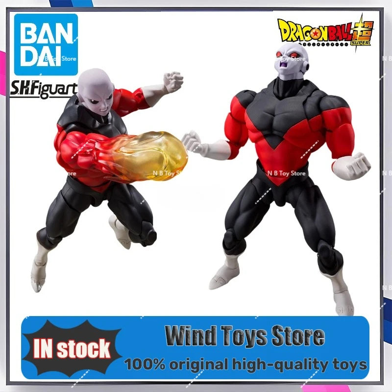In Stock 100% Original SH Figuarts Shf Dragon Ball Jiren Action Figures Red Black Model Toys Anime Pvc Figure Gift