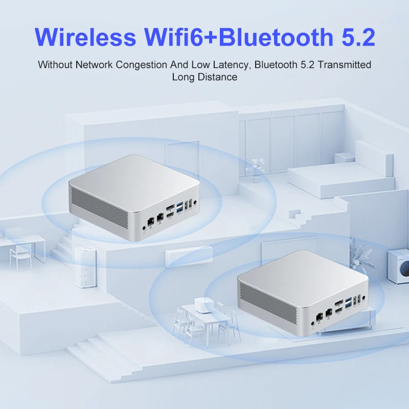 4.7GHz 15W DDR4 WIFI6 Win11 Genmachine Mini PC Intel i7 1255U 10 Core 12 Thread pc gamer Diy Gaming Computer Mini Pc Gaming
