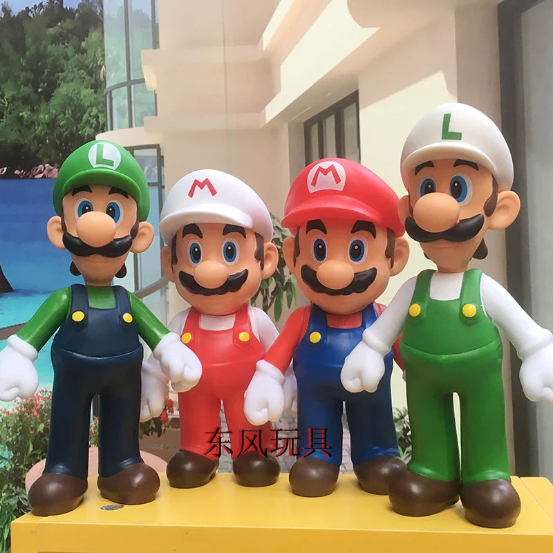 2022 New Super  Bros Donkey Kong Wario PVC 20-24cm Oversize Action  Figure  Model Toys Children birthday gifts