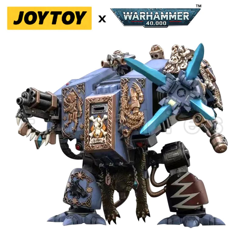 1/18 JOYTOY Action Figure Mecha 40K Space Wolves Bjorn the Fell-Handed Re-issue Version Anime Model Toy