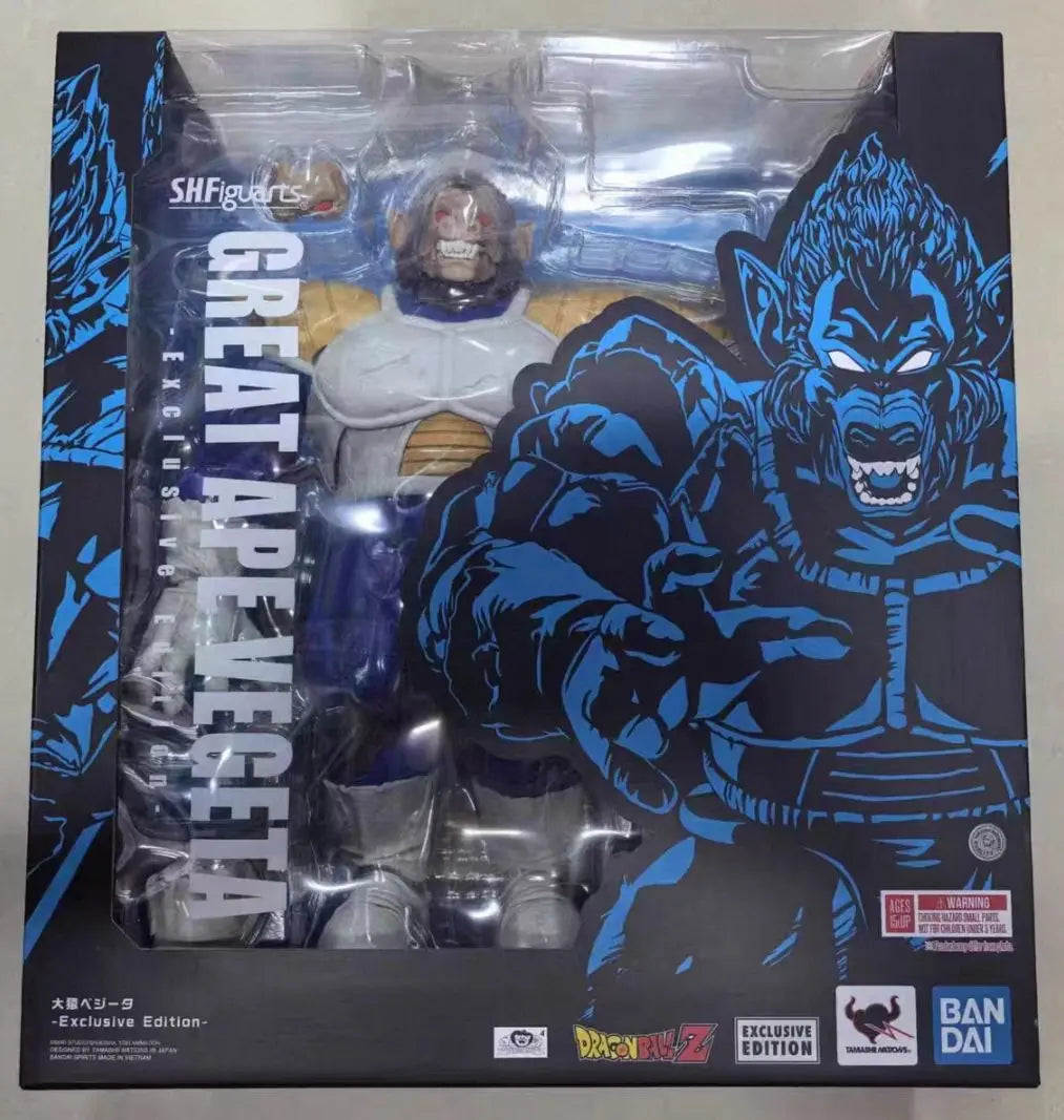 In Stock Bandai SHF Dragon Ball Beast Gohan Piccolo Great Ape Vegeta SDCC Limited 1/12 Action Figure Model Collectible Gift