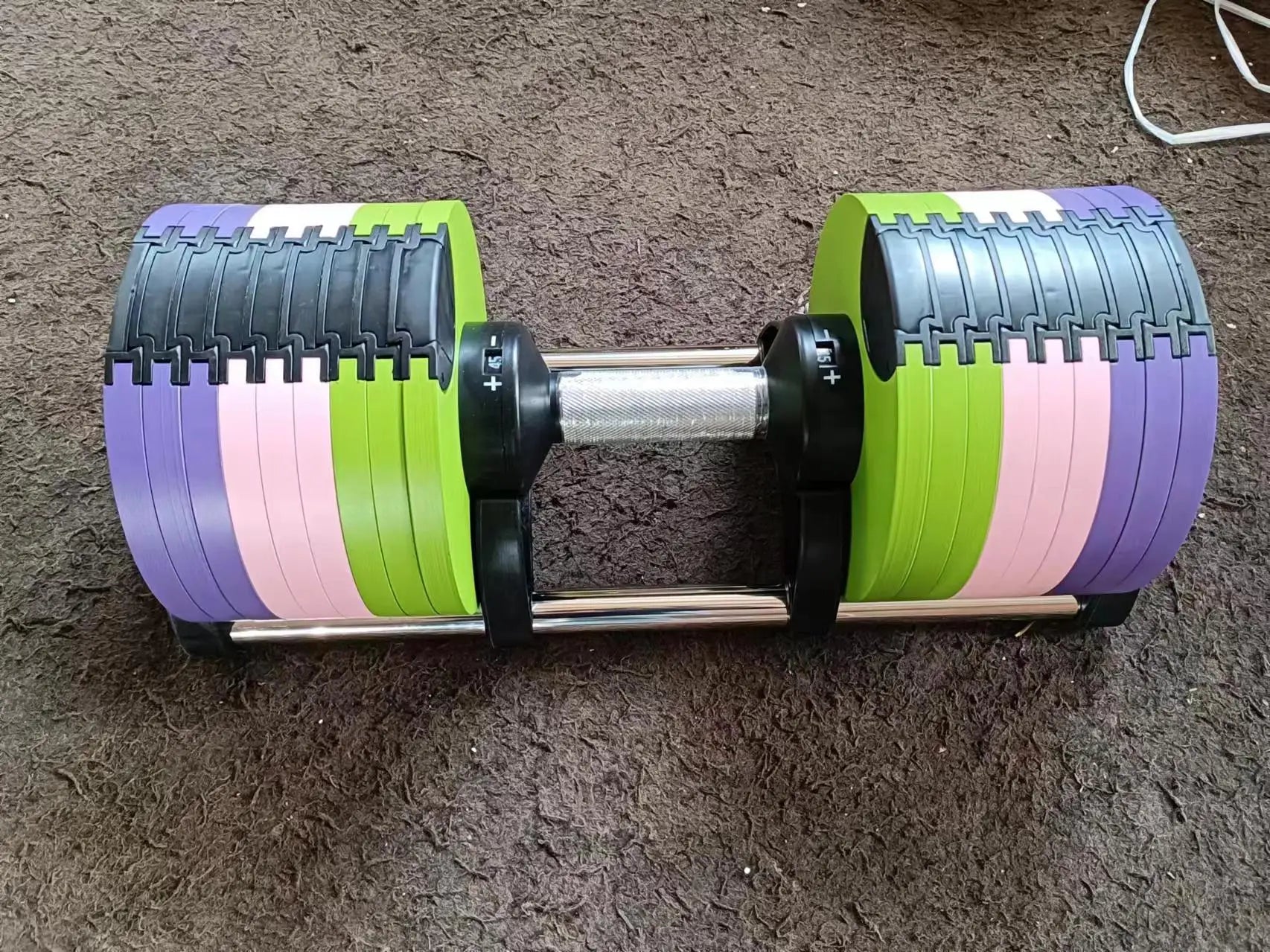 Verstellbare, umwandelbare Hanteln fürs Fitnessstudio, 15–50 kg, universelle Langhantel aus verchromtem Stahl, hochwertiges galvanisiertes Hantelset zum Verkauf