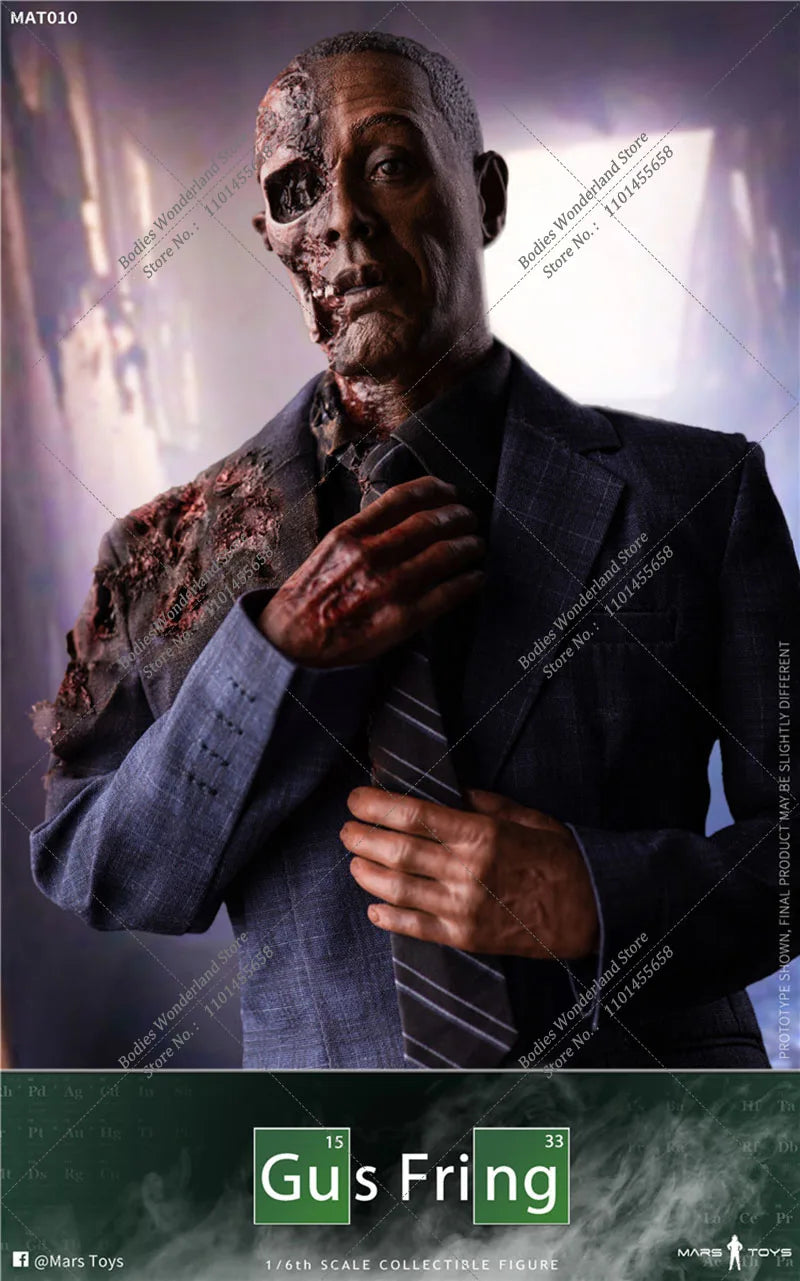 In Stock Mars Toys MAT010  1/6 Scale Collectible Breaking Bad Gus Fring Giancarlo Esposito 12Inch Double Action Figure Full Set