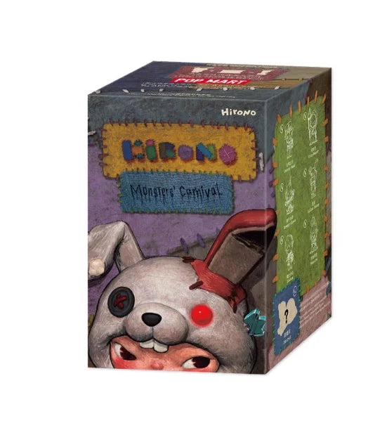 Echtes POP MART Hirono MONSTERS KARNEVAL V10 Serie Blind Box Anime Figur Sammlung Ornamente Halloween Geschenke