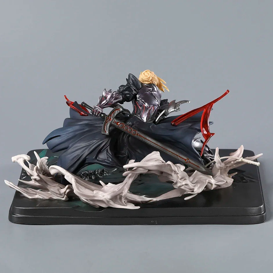 Fate Stay Night Black Saber Fight Ver Collectible Decoration Figure Pvc Collection Doll Toy In Stock
