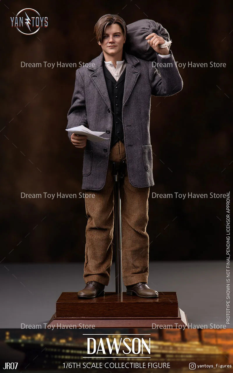 YANTOYS JR07 1/6 Scale Men Soldier Jack Leonardo Handsome Ship Prince Full Set 12Inch Action Figure Model