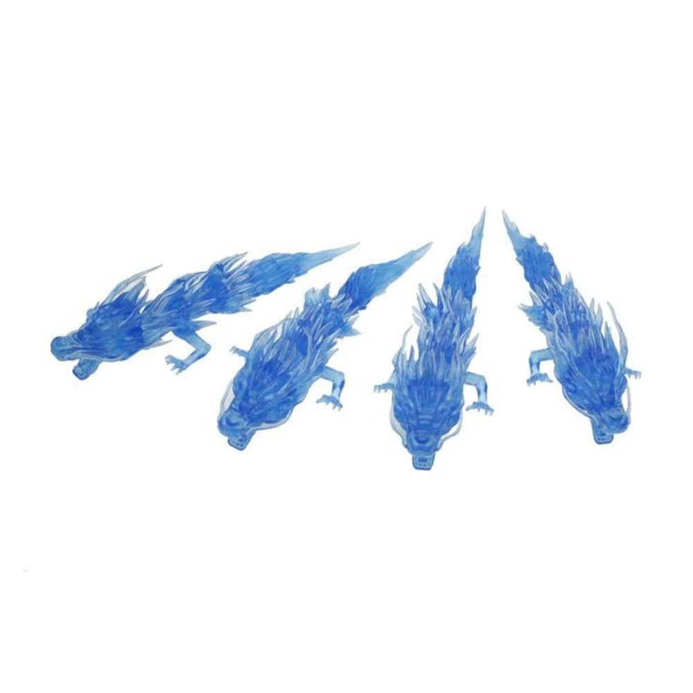 Shenron Action Figure Special Impact Effect Lightning Flame Explosion DIY Assembly Display Bracket Model Decoration Toy Gifts