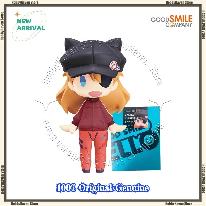 In Stock GSC HELLO! GOOD SMILE Shikinami・Asuka・Langley Sportswear Ver. Figure Model Genuine Action Figure Collection Gift