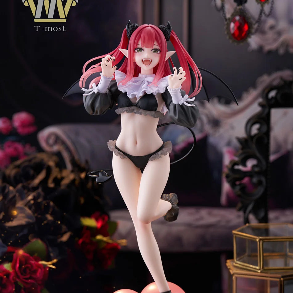 2 Stück My Dress-Up Darling Kitagawa Marin Liz Ver. Anime PVC Actionfigur Sammlermodell Desktop-Dekoration Puppe Geburtstagsgeschenk