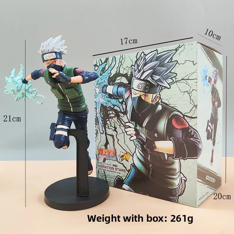 Naruto Anime handgefertigte Ornamente Naruto Uzumaki Hatake Kakashi Sasuke Uchiha Itachi Modell Naruto Actionfigur Anime