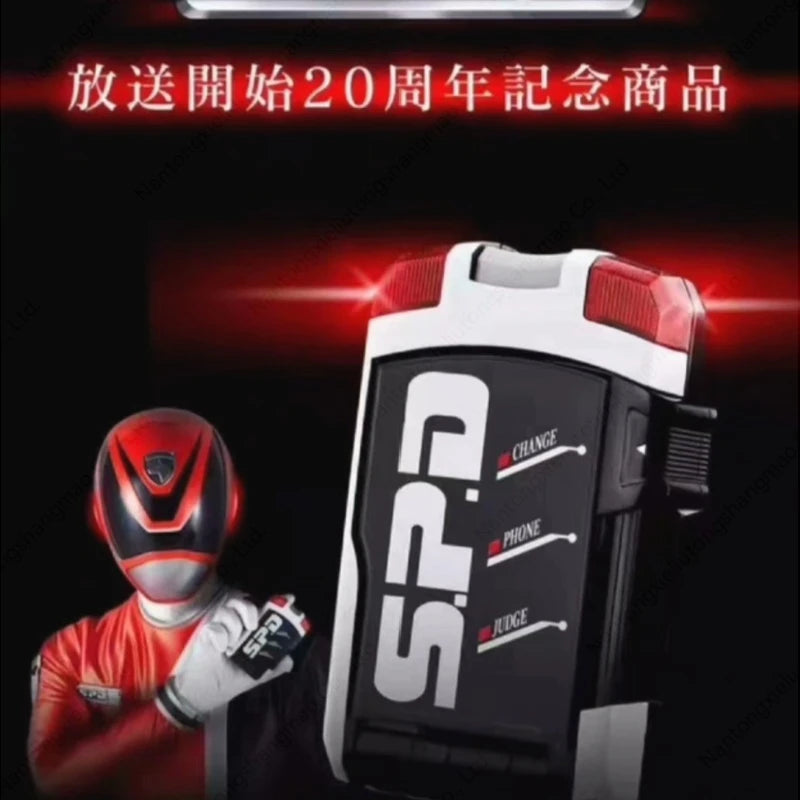In Stock Original Bandai ME Tokusou Sentai Criminal Company SP License Transformer Mobile Phone 20th Anniversary