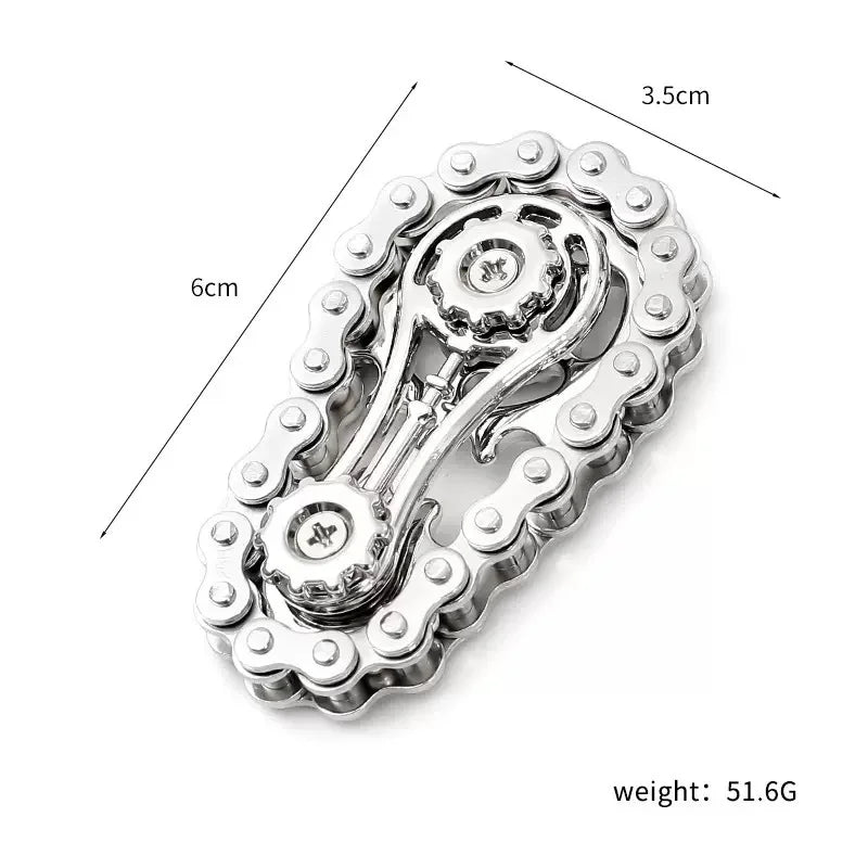 Metall-Fidget-Spinner, Schreibtischspielzeug, Stressabbau-Zahnräder, Handspinner für Erwachsene, Schreibtischdekoration, Wohnkultur, Stressabbau, Entspannung