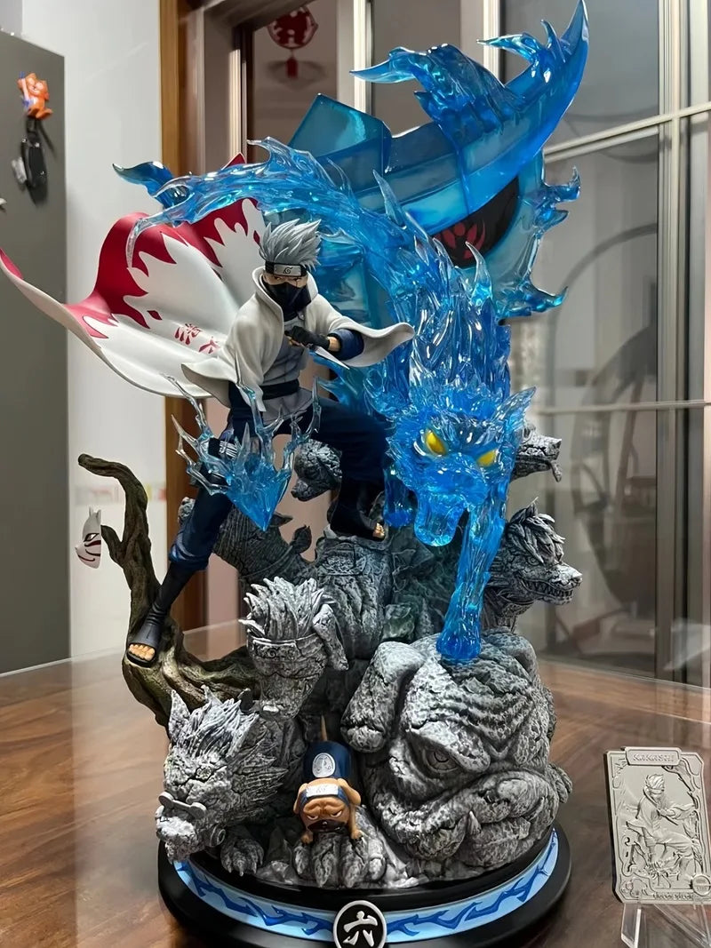 27 cm Gk Naruto Hatake Kakashi Anime Figur Cs Sechste Generation Ninja Statue Dekoration Sammlerstück Action Puppe Modell Junge ToyGift