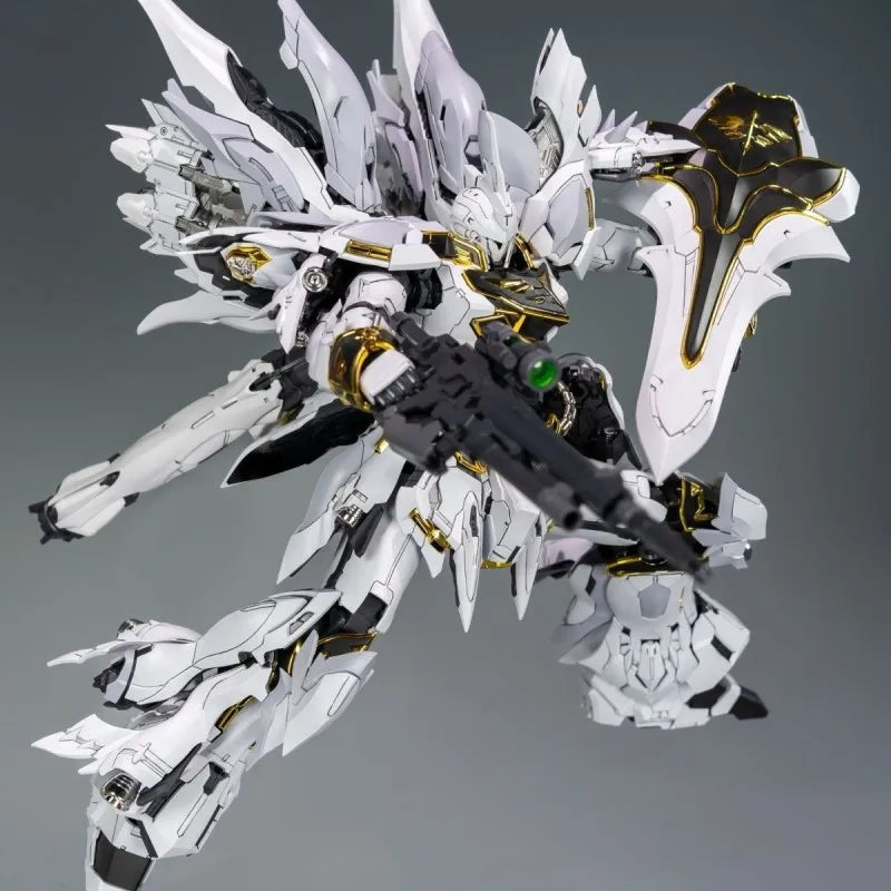 【IN STOCK】COMET Model MG 1/100 MSN 06S Sinanju White Assembly Model Kits Anime Action Figure Robot Model Christmas Toy Gift