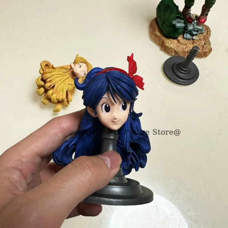 Dragon Ball Z Figur Lunch Actionfigur 3 Köpfe Spielzeug 30 cm PVC Anime Kollektion Ranchi Lunch Figuren Statue Modell Puppe Geschenke