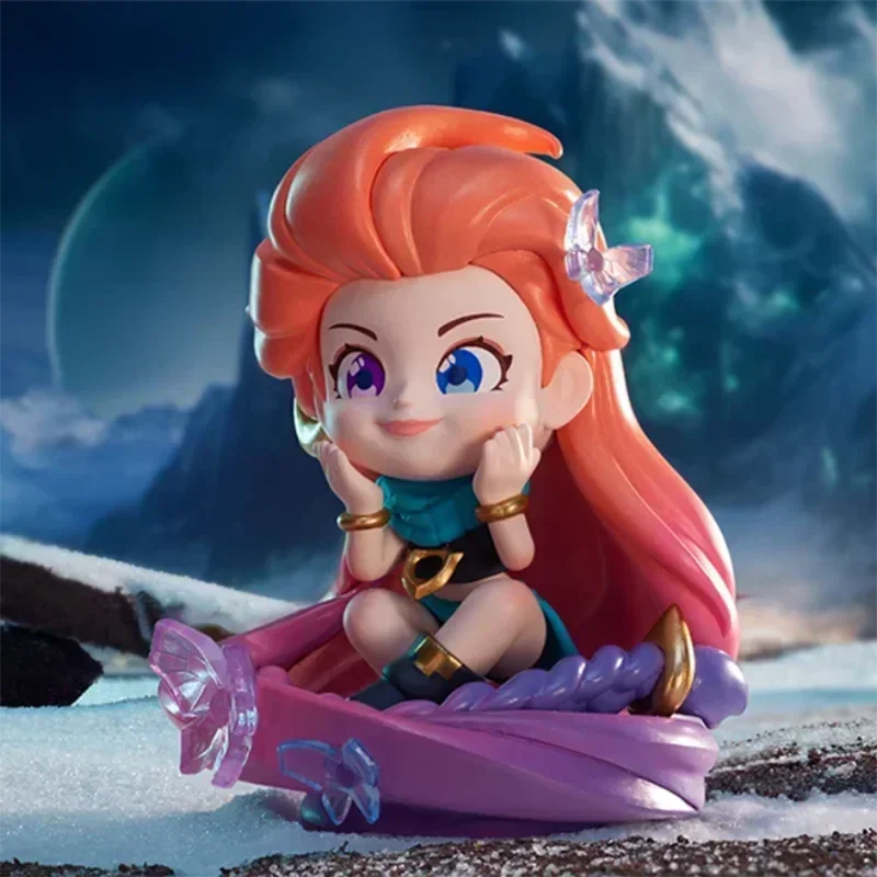 POP MART The League of Legends Classic Character Series Blind Box Toys Kawaii Anime Action Figure Surprise Mystery Box Doll Gift