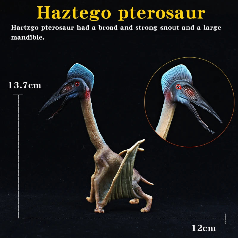 Jurassic Simulation Dinosaur Toy Pterodactyl Pteranodon Haztergo Pterosaur Model Action Figure Animal Collection for Kids Gift