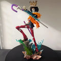 【New】33cm One Piece Anime Figure Lx Brook King Of Souls Musician Action Figure Pvc Model Statue Decor Toy Kids Christmas Gifts