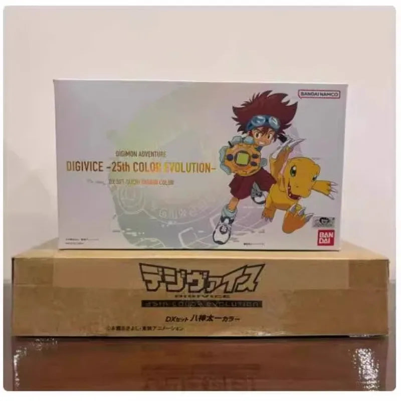 Bandai 2026 Original Digimon Adventure 02 Figure Monster Scsa D3 Scsa Gold Machine V-Mon Wormmon Animation Digivice Model Toys