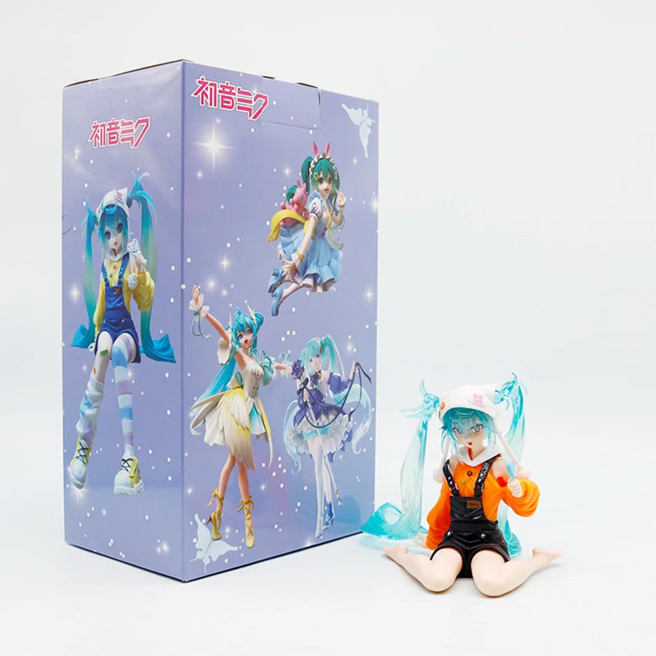New Hatsune Miku Lollipop Series Figure Anime Peripheral Collectible Models Decorative Decorations Children Kawaii Gift