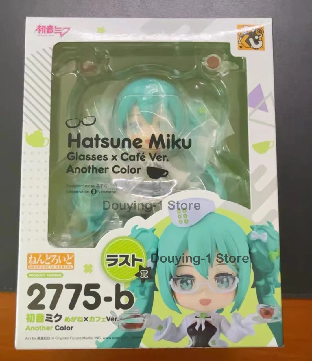 In Stock Miku 2025's Autumn POP UP PARADE Glasses Coffee Shop Ver. A/B Action Figure Anime Figure