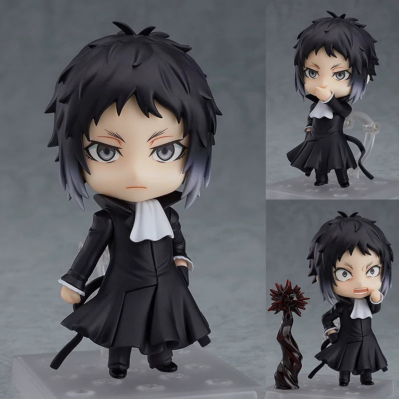 10CM Q-version Bungo Stray Dogs Nendoroid KO Articulated Action Figures Model Kit Desktop Ornament Collectible Toys Statue Gift