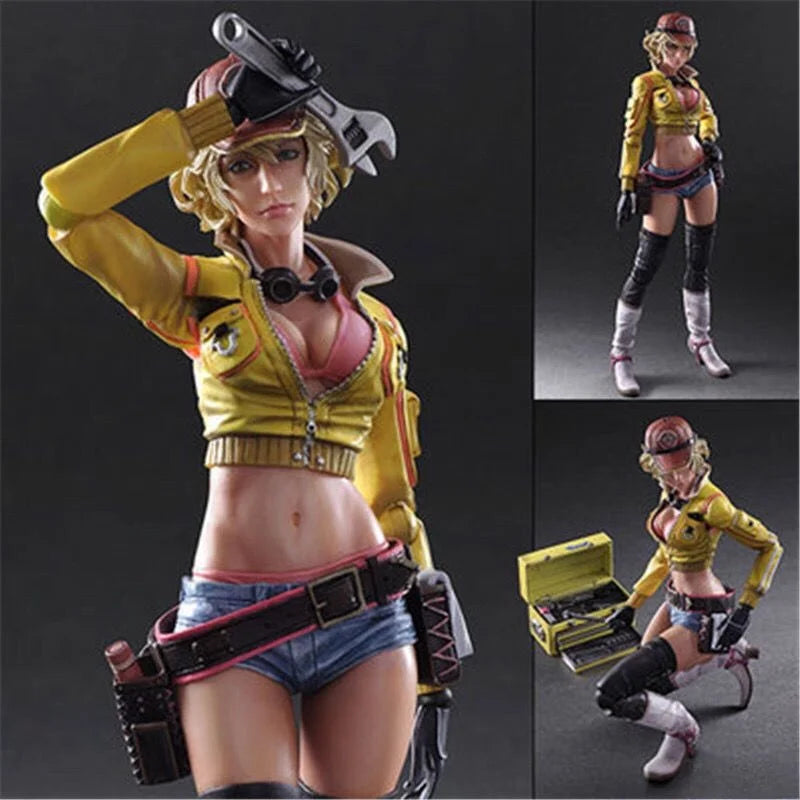 Final Fsy XV PA Modified Sydney Oram Mechanic Collectible Figure Gift Boxed Moveable Anime Game Figure Toy for Teens