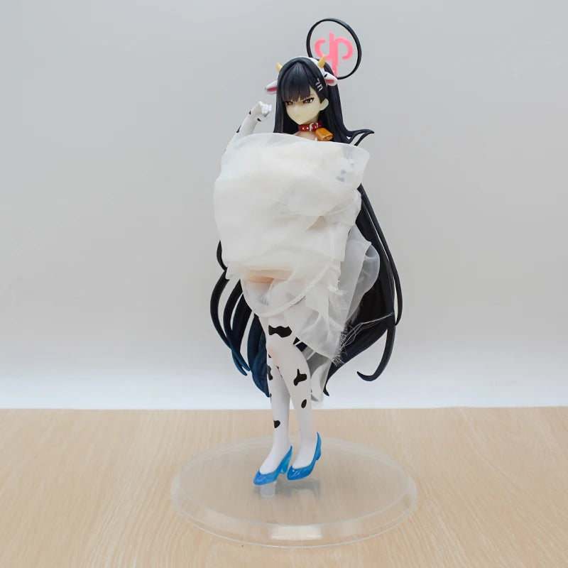 25cm Blue Archive Tsukatsuki Rio Anime Girl Figure Urawa Hanako/Asuma Toki Action Figure Asuna Ichinose Figurine Model Doll Toys