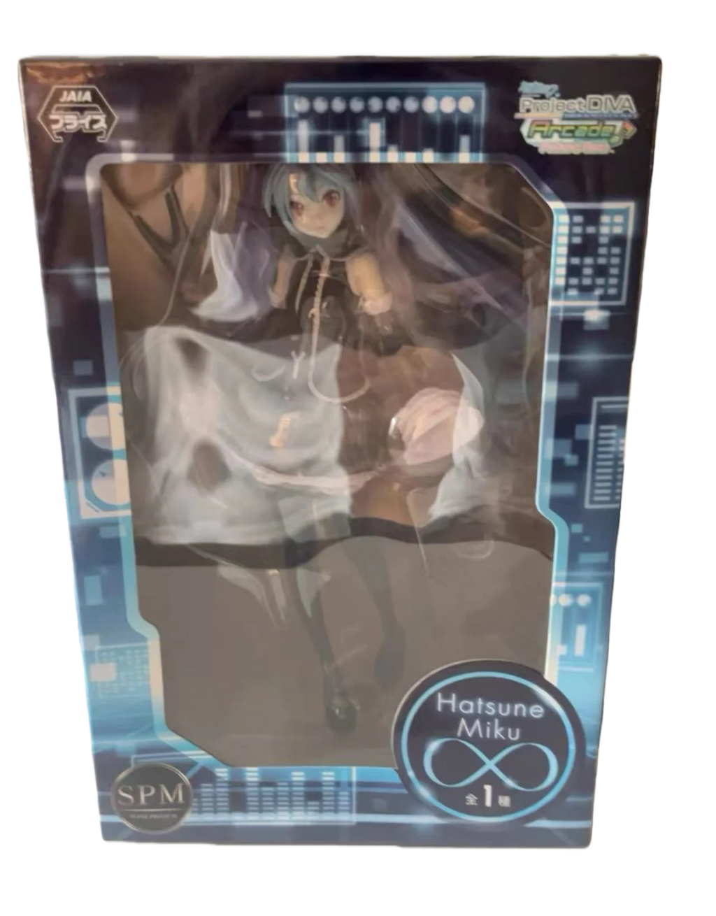 In Stock SPM Miku Project DIVA Infinity Dress Ver. Scenic Figures Ornament Toys Action Figure Collection Gifts
