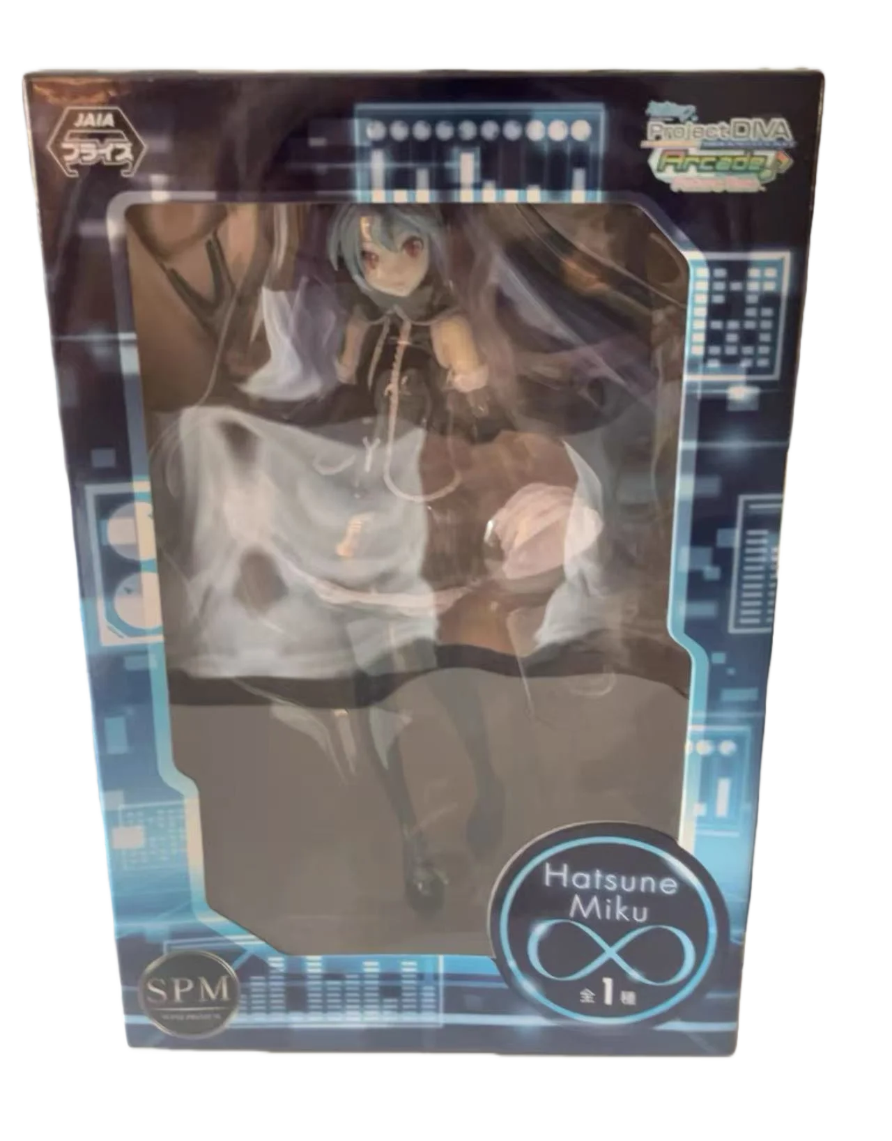 In Stock SPM Miku Project DIVA Infinity Dress Ver. Scenic Figures Ornament Toys Action Figure Collection Gifts