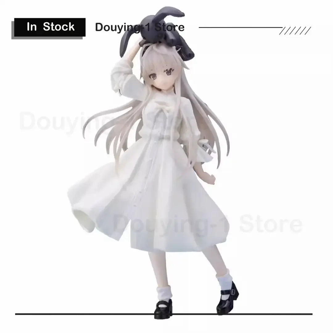 TAITO Yosuga No Sora Kasugano Sora 18cm Coreful White Dress Anime Action Figures Model Toy Collectible Model