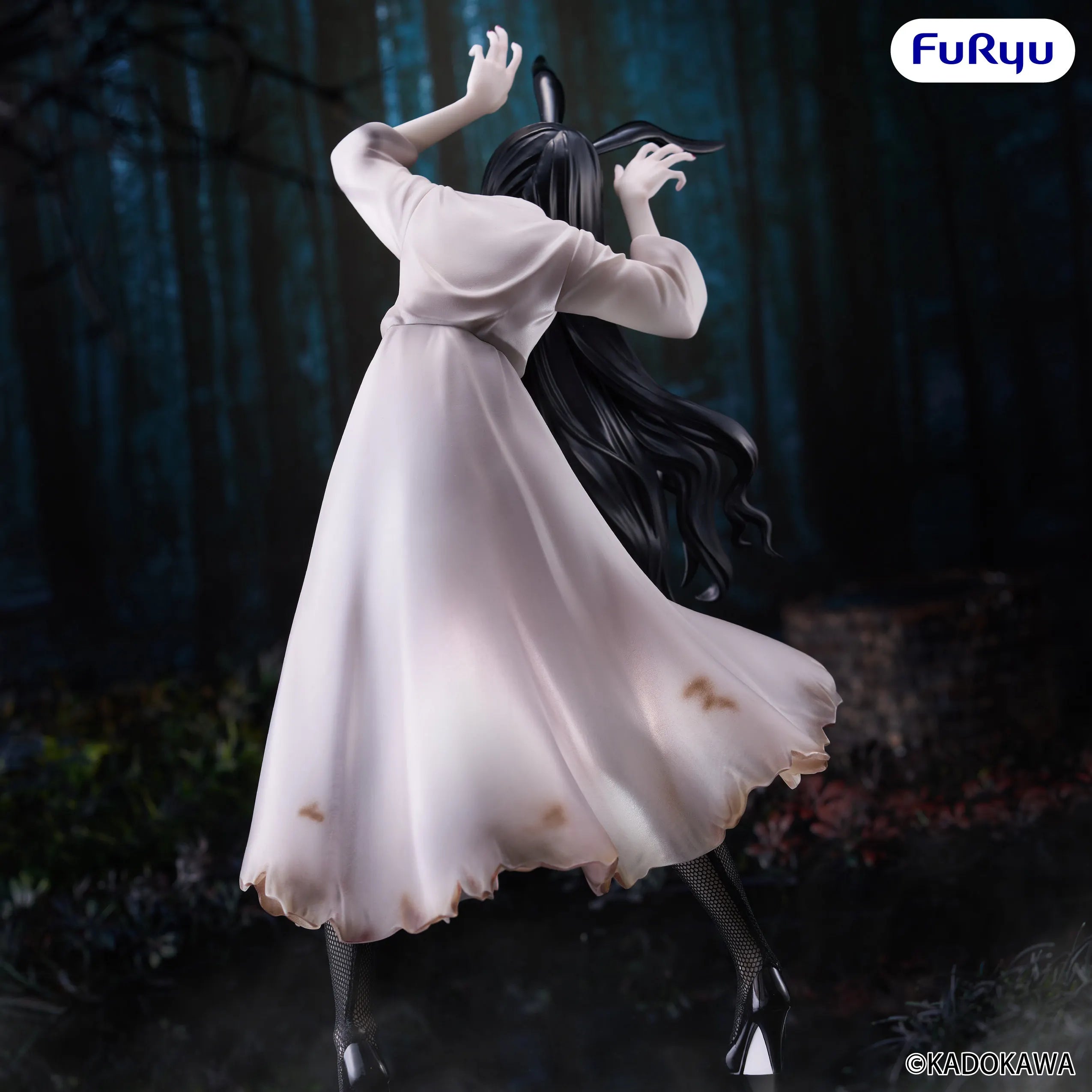 Original Furyu Sadako Anime Yamamura Sadako BiCute Bunnies Action Figurine Toys PVC Model Figuarts Collection Decoration