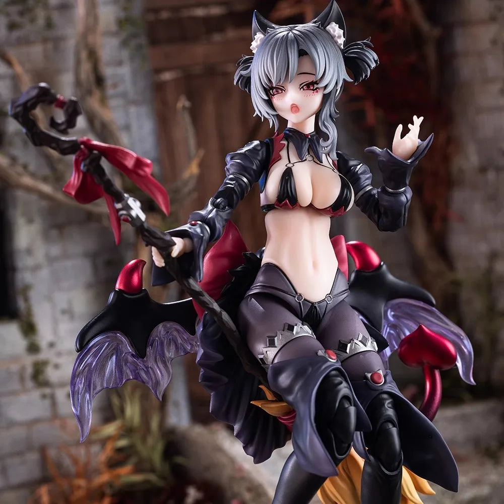 In Stock 1/12 Witch Trainee Hoshikawa Neko Action Figure Mecha Girl Movable Doll Model Collection Statue Model Ornament Toy Gift
