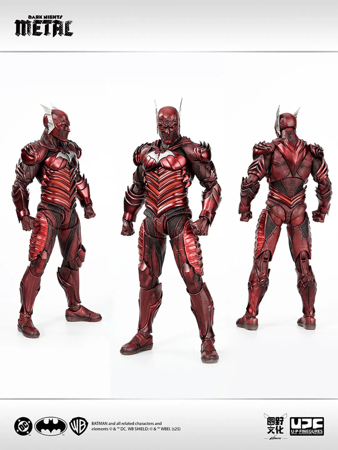 In Stock Original LPZZ THE RED DEATH Movable Model Toys 1/12  Arkham Knight LIANGPINZHIZAO DARK NIGHTS METAL