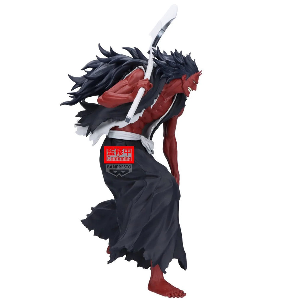 Newest Banpresto Bleach Maximatic Kenpachi Zaraki Anime Figures Original Collectible Model Toy Ornament